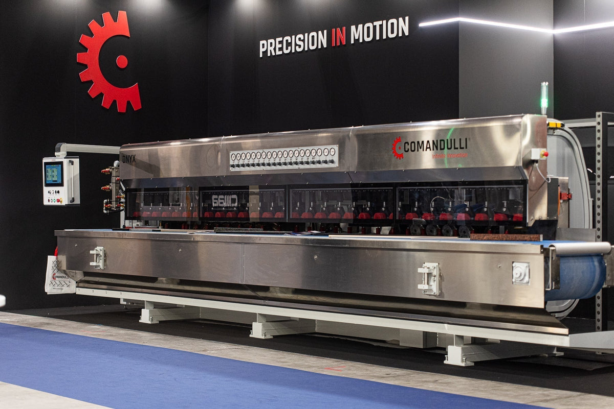 Introducing the Comandulli Onyx: Automated Pencil-Round Edge Processing