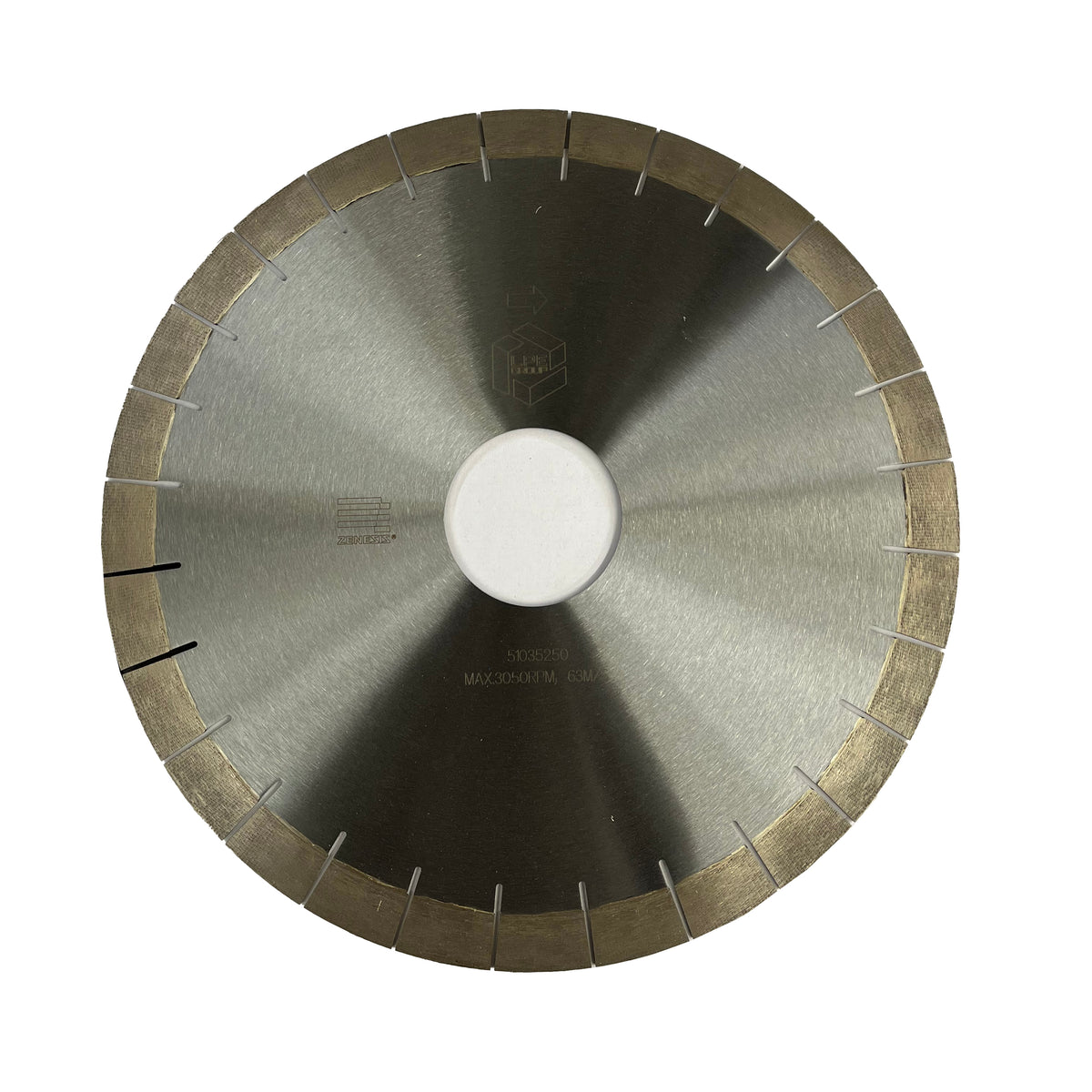 400mm LPE Le Mans Granite & Quartz Blade - 24mm Segment - 90mm Bore