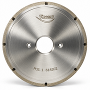 Vincent 140x12mm R8 Breton Drainer Groove Diamond POS.1