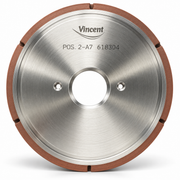 Vincent 140x12mm R8 Breton Drainer Groove Resin POS.2