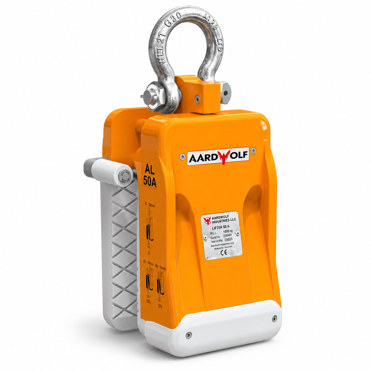 Aardwolf 10-50mm Slab Lifter