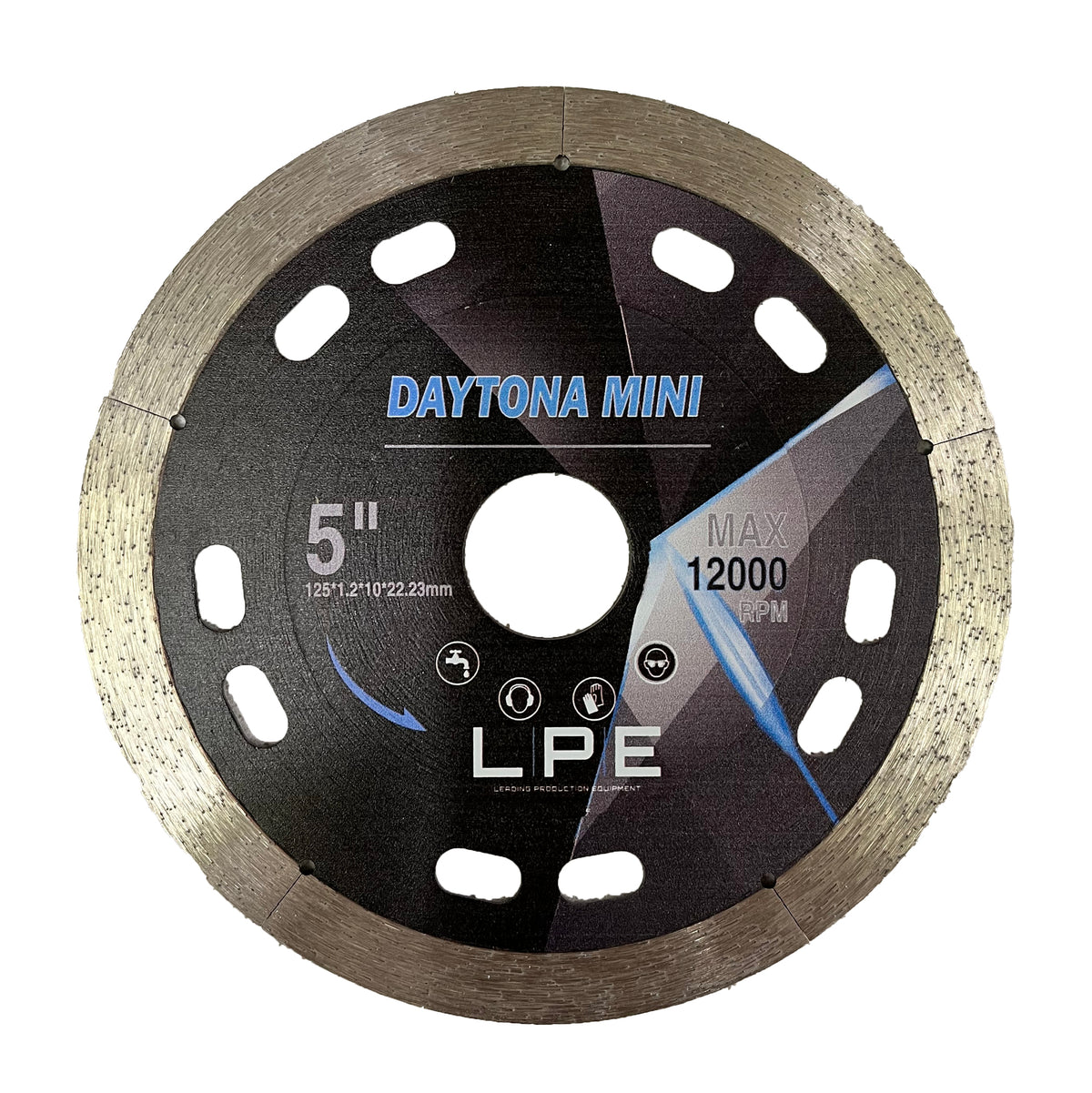 125mm LPE Daytona Mini Granite &amp; Quartz Blade - 22,2mm Bore