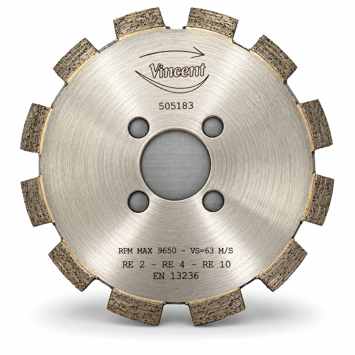 Vincent 130mm Drip Wheel W=3.5 Bore 30 Dia