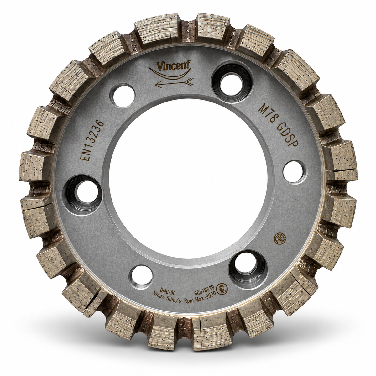 Vincent High Speed Stubbing Wheel - 90mm Ø