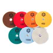 100mm LPE White Polishing Pad