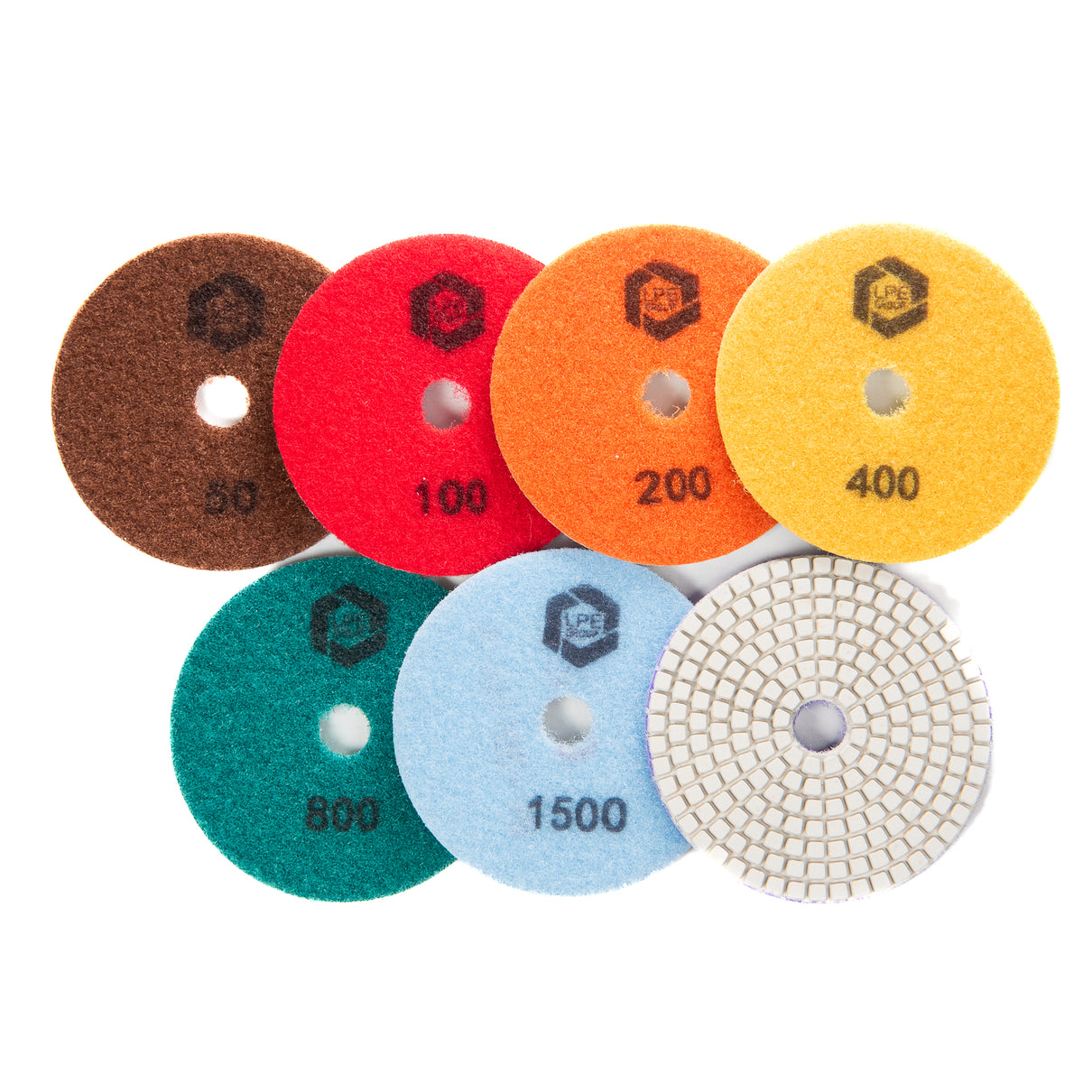 100mm LPE White Polishing Pad