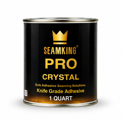 Seaming Pro Crystal Clear Knife Grade Tin - 1ltr