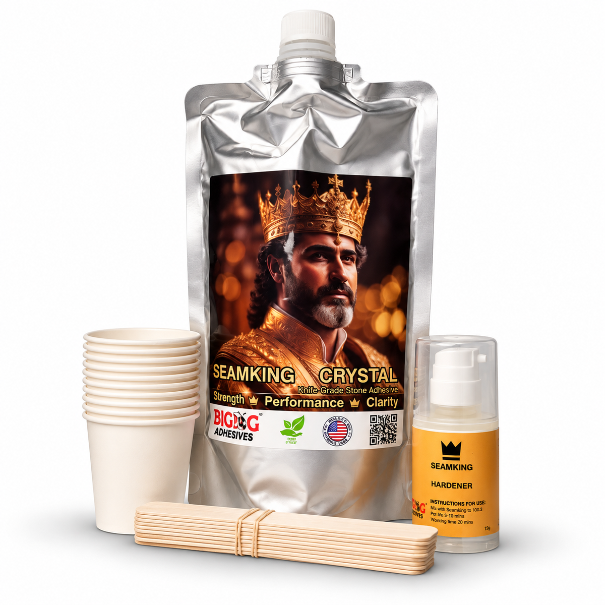 SeamKing Pro Crystal Clear Knife Grade - 1ltr