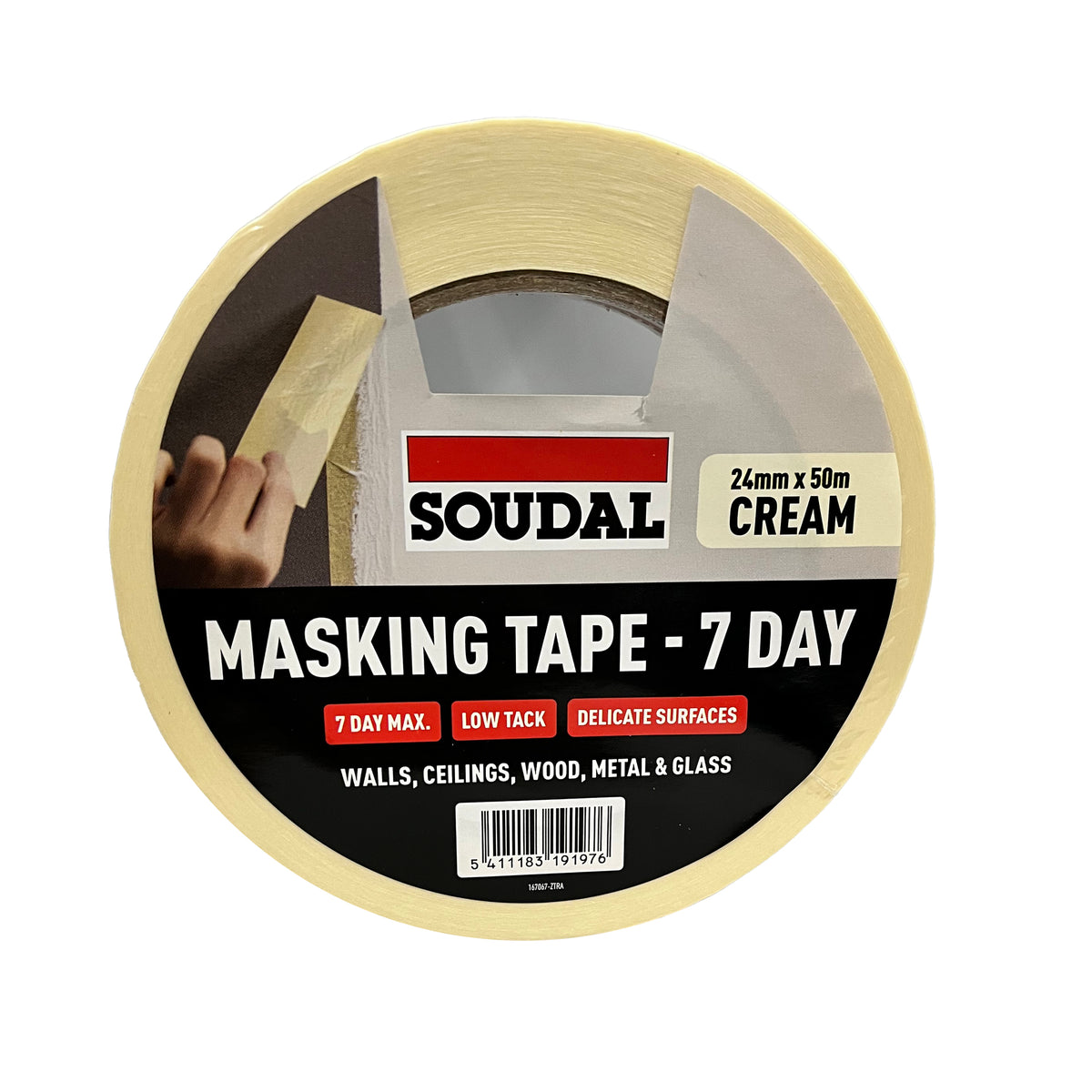 Soudal 25mm Masking Tape