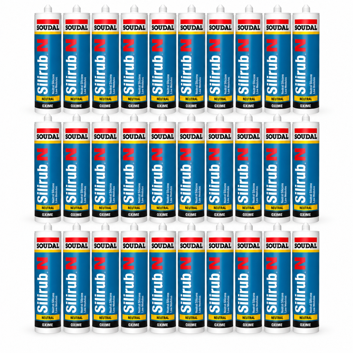 Soudal Decorators Caulk - White (Box of 24)