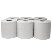 White 2 ply Centerfeed Roll 150m