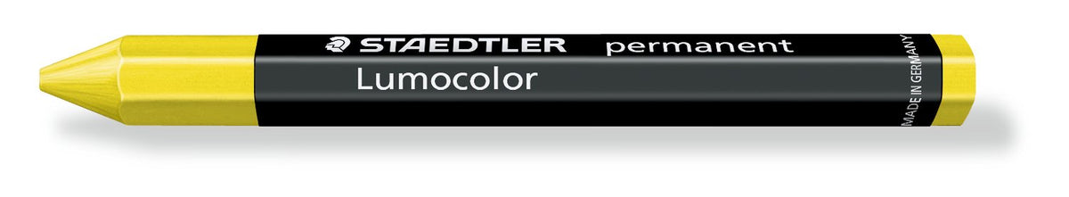 Staedtler Lumocolour Crayon – Pack of 12 - Yellow