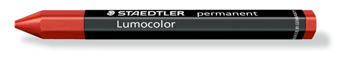 Staedtler Lumocolour Crayon – Pack of 12 – Red
