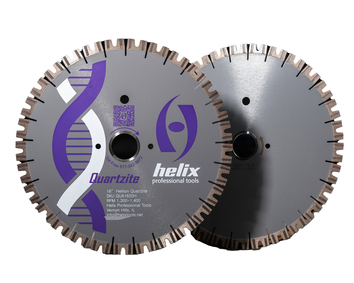 400mm Helix Quartzite Blade 60mm Bore